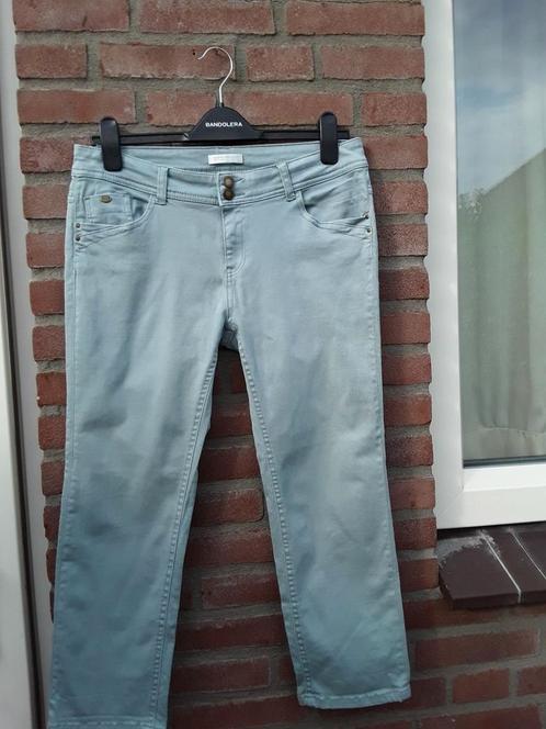 Mooi 3/4 broek van PROMOD,42 mintgroen met licht blauw tint, Kleding | Dames, Spijkerbroeken en Jeans, Gedragen, W33 - W36 (confectie 42/44)