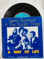 Vinyl single Steve Rowland & Family Dog - A way of Life, Gebruikt, 7 inch, Single, Ophalen of Verzenden