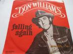 Don Williams _ Falling again/I keep putting off getting over, Pop, Gebruikt, Ophalen of Verzenden