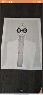 Zwart wit poster, Antiek en Kunst, Ophalen of Verzenden