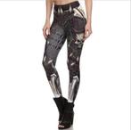Dames gothic legging (sexy retro cosplay strakke skull), Kleding | Dames, Leggings, Maillots en Panty's, Verzenden, Nieuw, Zwart
