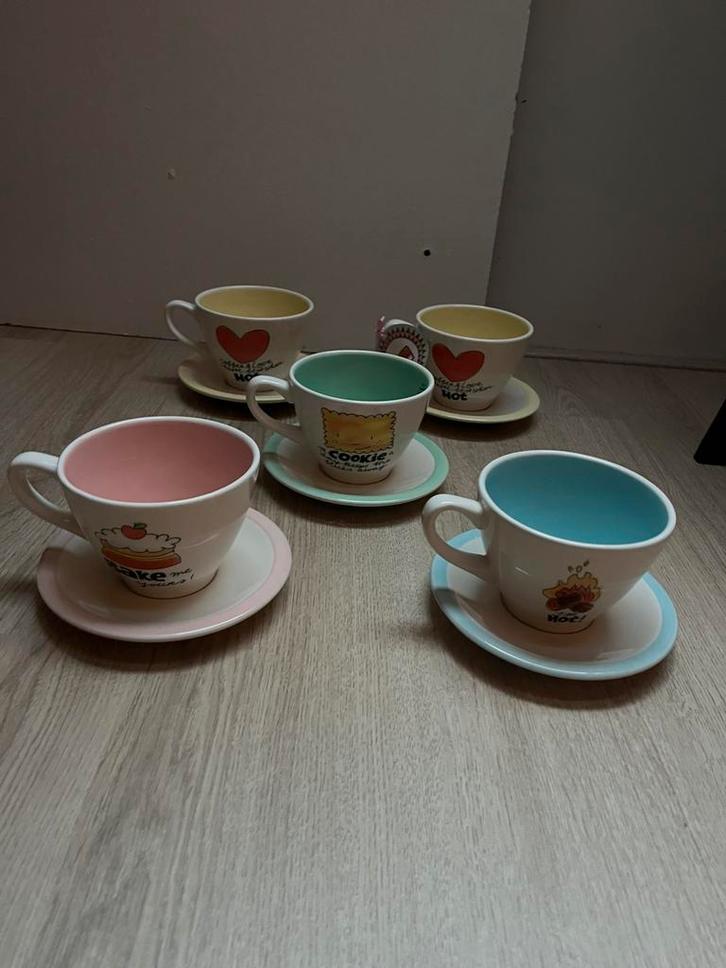 Blond Amsterdam Blondelicious kop met schotel, Huis en Inrichting, Keuken | Servies, Kop(pen) en/of Schotel(s), Blond Amsterdam