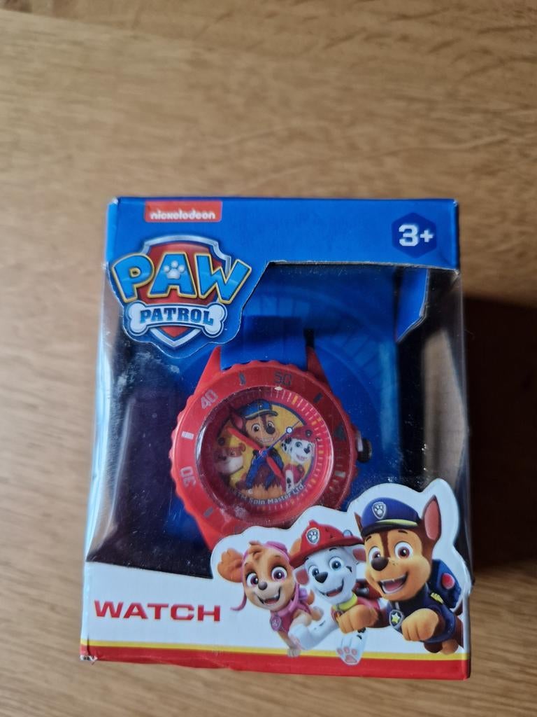 NIEUW KINDERHORLOGE PAW PETROL, Ophalen of Verzenden, Nieuw, Jongen of Meisje