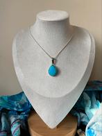 Turkoois turquoise hanger sleeping beauty Arizona zeldzaam, Blauw, Nieuw, Ophalen of Verzenden, Met edelsteen