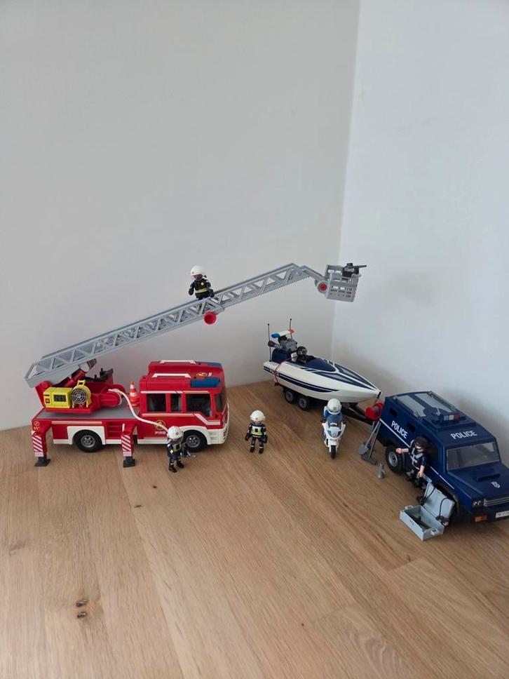 Playmobil City action 9463, 5187 en 4262, Kinderen en Baby's, Speelgoed | Bouwstenen, Zo goed als nieuw, Ophalen of Verzenden