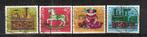 Zwitserland 1260-1263, Postzegels en Munten, Postzegels | Europa | Zwitserland, Ophalen of Verzenden, Gestempeld