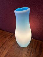 IKEA Mylonit lamp blauw, Ophalen, Gebruikt, Glas, Minder dan 50 cm