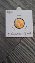 5 gulden goud, Postzegels en Munten, Munten | Amerika, Ophalen of Verzenden, Midden-Amerika, Goud