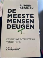 Rutger Bregman - De meeste mensen deugen, Ophalen of Verzenden, Gelezen, Rutger Bregman