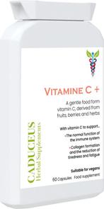 Vitamine C + 60 capsules, Nieuw, Ophalen of Verzenden, Lichaamsverzorging