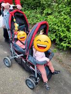 Dubbele kinderbuggy, Kinderen en Baby's, Tweelingen en Meerlingen, Gebruikt, Ophalen of Verzenden, Kinderwagen of Buggy