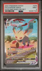 Leafeon Vmax 205/203 PSA 9, Hobby en Vrije tijd, Verzamelkaartspellen | Pokémon, Ophalen of Verzenden, Zo goed als nieuw, Losse kaart