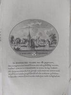 29 / Puttershoek Hoeksche Waard Gravure 18e eeuw Ollefen, Ophalen of Verzenden