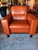 Leder Stressless Wave Fauteuil, Ophalen, Zo goed als nieuw, 75 tot 100 cm, Leer