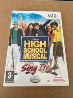 High School Musical Sing It Wii Nintendo, Muziek, Ophalen of Verzenden, Zo goed als nieuw, 3 spelers of meer