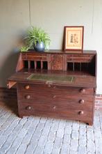 Prachtige antieke mahonie houten secretaire, bureau, buro., Antiek en Kunst, Verzenden