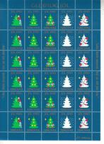 M304 faroer faroyar 1990 vel met jul kerstzegels pf 30 stuks, Postzegels en Munten, Postzegels | Europa | Scandinavië, Verzenden