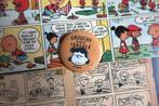 Snoopy Peanuts Comics Lucy van Pelt 44MM Button Pin, Verzenden, Snoopy, Nieuw, Overige typen