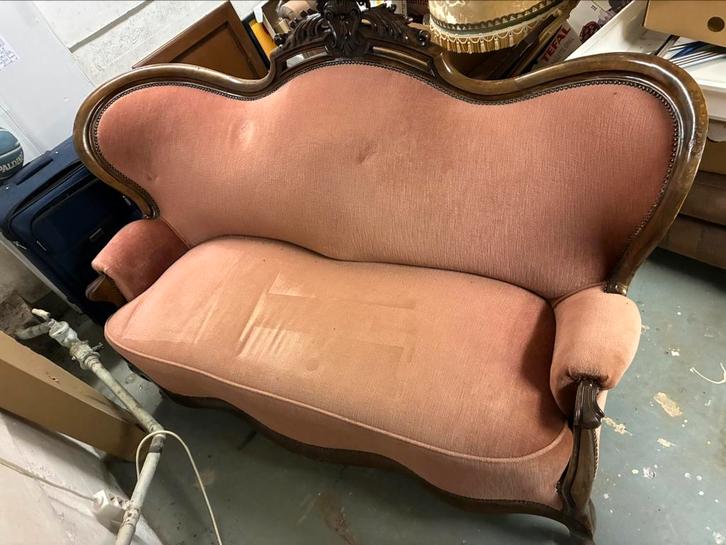 Biedemeier bank, Antiek en Kunst, Antiek | Meubels | Stoelen en Banken, Ophalen