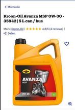 Kroon-Oil Avanza MSP 0W-30 3Liter Motorolie, Ophalen of Verzenden, Nieuw, Universele onderdelen