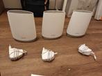 Premium Netgear Orbi RBK753 Wi‑Fi 6 Mesh Systeem (3‑pack), Computers en Software, Routers en Modems, Ophalen, Zo goed als nieuw