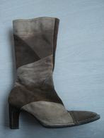 Bruine suede laarzen, maat 40, Kleding | Dames, Schoenen, Hoge laarzen, Bruin, Verzenden, Nieuw