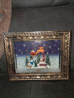 Kerstdeco frame met licht en water, Ophalen of Verzenden