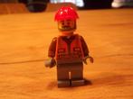 Lego Town minifiguur Airport Worker cty1602, Ophalen of Verzenden, Gebruikt, Losse stenen, Lego