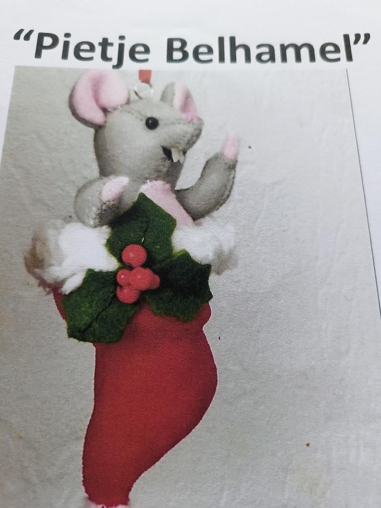 Patroonpietje belhamel, Ophalen of Verzenden, Figuurtje(s)