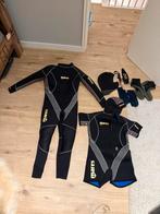 Mares Icelander 2x 8mm duikpak mt 42/L dames + extra's m, Watersport en Boten, Ophalen of Verzenden, Gebruikt, Duikpak