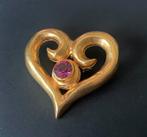 Hart broche/ kettinghanger Eduard  Rambaud (2), Overige materialen, Minder dan 4 cm, Ophalen of Verzenden, Zo goed als nieuw