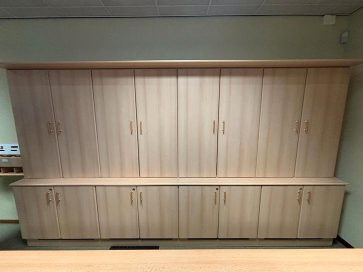 Kast en toog, Huis en Inrichting, Kasten | Vitrinekasten, Gebruikt, 150 tot 200 cm, 200 cm of meer, 25 tot 50 cm, Met deur(en)