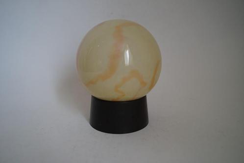 Thabur lamp art deco roze marmer glas zwart bakeliet niko, Antiek en Kunst, Antiek | Lampen, Ophalen of Verzenden