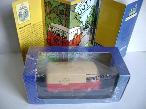 Kuifje auto Nr.032A De VW combi-Nieuw!, Verzamelen, Stripfiguren, Nieuw, Overige typen, Kuifje, Ophalen of Verzenden