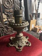 bronzen kandelaar, Ophalen of Verzenden, Koper of Brons