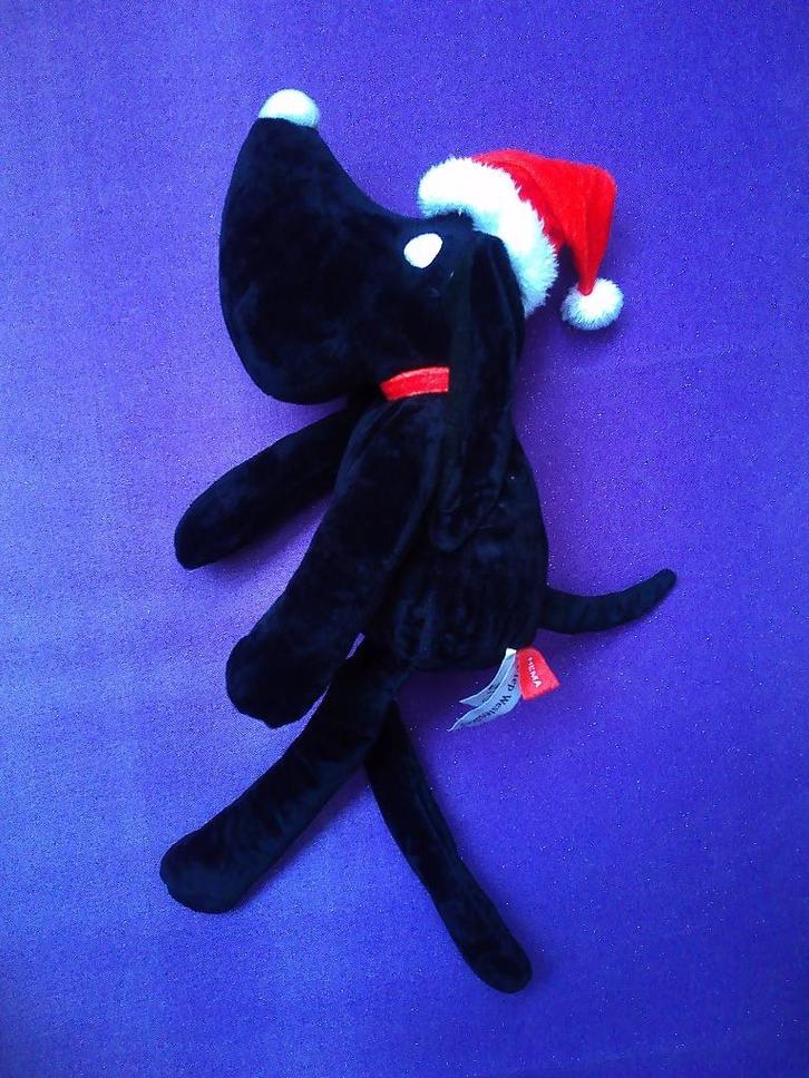 HEMA KNUFFEL HOND TAKKIE MET KERSTMUTS. 45 CM **Nieuw**, Kinderen en Baby's, Speelgoed | Knuffels en Pluche, Nieuw, Hond, Ophalen of Verzenden