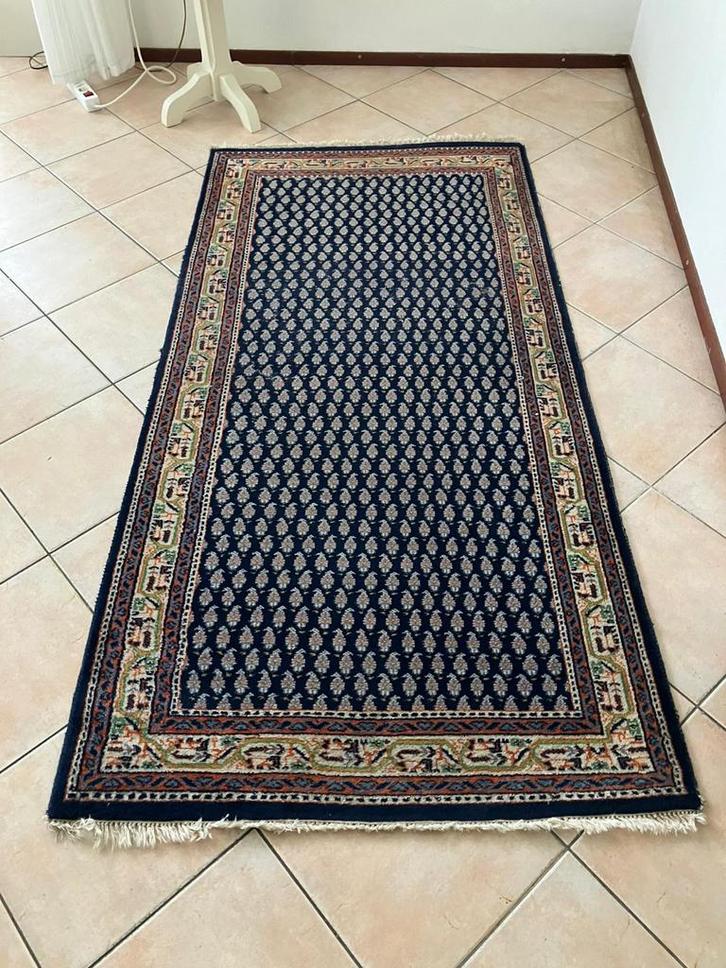 Perzisch Nargis Mir tapijt | handgeknoopt | 100% wol, Huis en Inrichting, Stoffering | Tapijten en Kleden, Gebruikt, 50 tot 100 cm