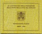 BU set Vaticaan 2009 Blister - 1 cent t/m 2 euro, Postzegels en Munten, Munten | Europa | Euromunten, Verzenden, Vaticaanstad