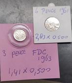 Australië 3+6 pence zilver  4,24 Gr x500/1000 aanbieding, Ophalen of Verzenden, Zilver