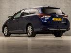 Toyota Auris Touring Sports 1.8 Hybrid Sport Automaat (PANOR, Gebruikt, Blauw, Leder en Stof, Origineel Nederlands