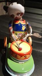 blikken opwind panda trommelaar, Antiek en Kunst, Ophalen of Verzenden