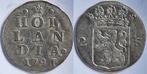 Dubbele wapenstuiver Holland 1791, Verzenden, Vóór koninkrijk, 10 cent, Zilver