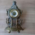 Duitse messing tafelklok AGDA, Antiek en Kunst, Antiek | Klokken, Ophalen of Verzenden