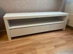 Net wit TV meubel 150 cm lang 3 lades, Ophalen, Overige materialen, 100 tot 150 cm, Zo goed als nieuw