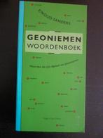 Ewoud Sanders - Geonieen woordenboek, Boeken, Ophalen of Verzenden, Nieuw