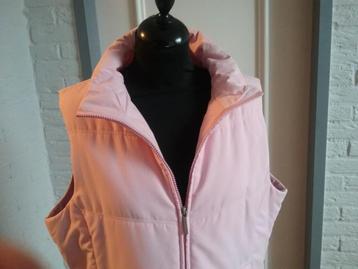 Zacht rose bodywarmer, maat L, merk Essentials beschikbaar voor biedingen