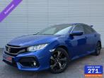 Honda Civic 1.0 i-VTEC Autom Cruise Led Carplay Camera 2018, Gebruikt, Met garantie (alle), Blauw, 988 cc