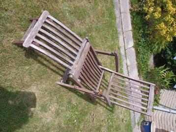 Oude ( Titanic ) Tuinstoel. beschikbaar voor biedingen