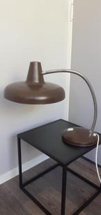 Vintage HALA tafellamp,bruin., Minder dan 50 cm, Gebruikt, Vintage, Metaal
