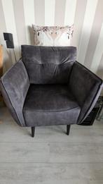 Fauteuil Adore Antraciet zgan, Ophalen, 75 tot 100 cm, 75 tot 100 cm, Stof